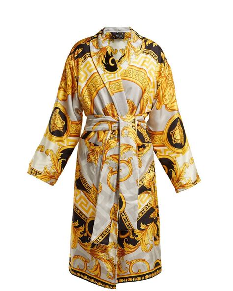 versace yellow robe|versace his and hers robes.